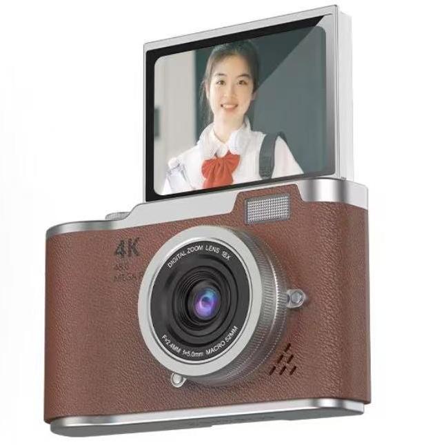 Appareil photo compact CCD | Écran rabattable HD pour étudiants