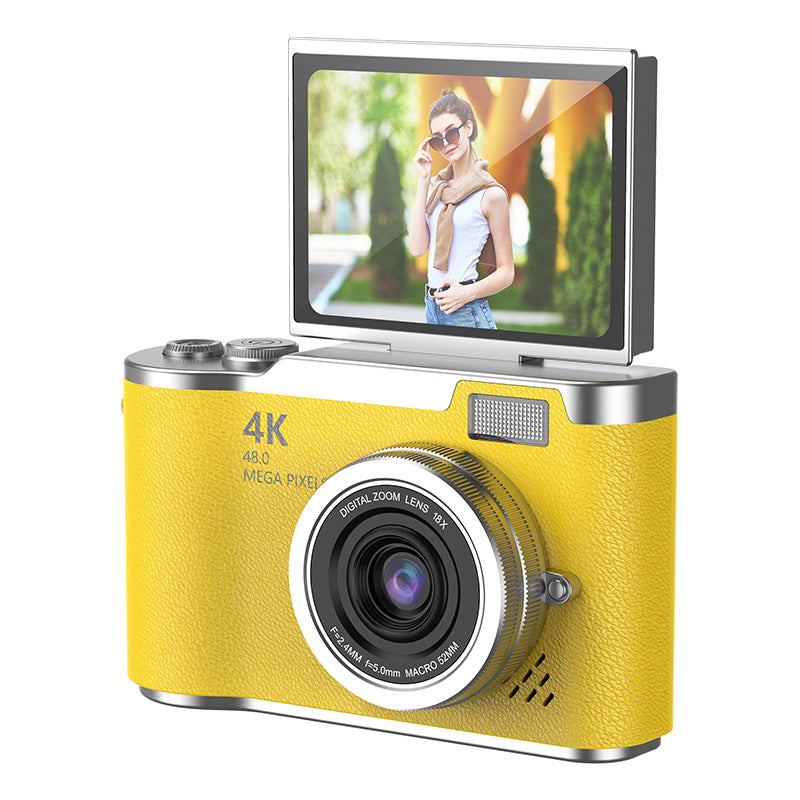 Appareil photo compact CCD | Écran rabattable HD pour étudiants