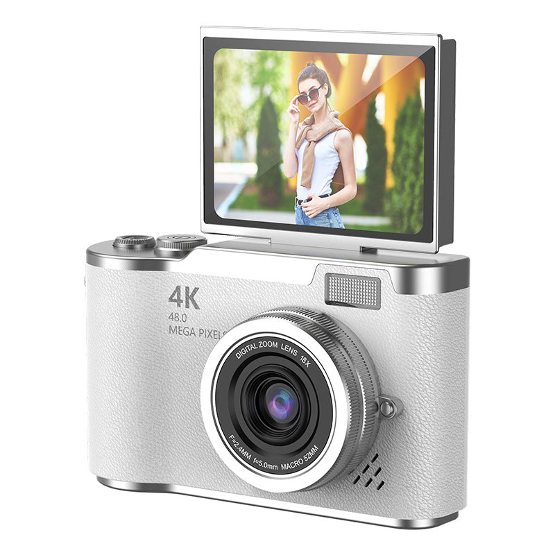 Appareil photo compact CCD | Écran rabattable HD pour étudiants