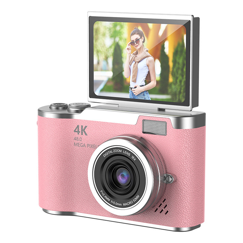 Appareil photo compact CCD | Écran rabattable HD pour étudiants