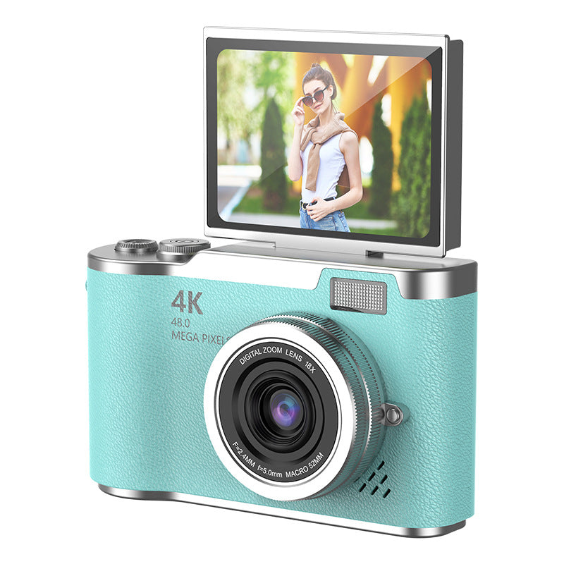 Appareil photo compact CCD | Écran rabattable HD pour étudiants